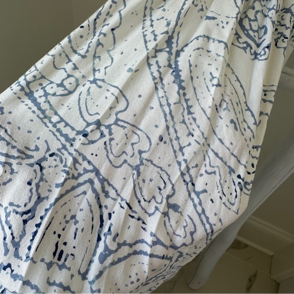 Raviya Women's Blue and White Off-The-Shoulder Maxi Dress Swim Cover-Up - Picture 13 of 14